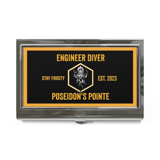 Engineer Diver - Skullupus Business Card Holder