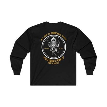 My Son's a Commercial Diver - Skullupus in Kirby Morgan Helmet - Ultra Cotton Long Sleeve Tee