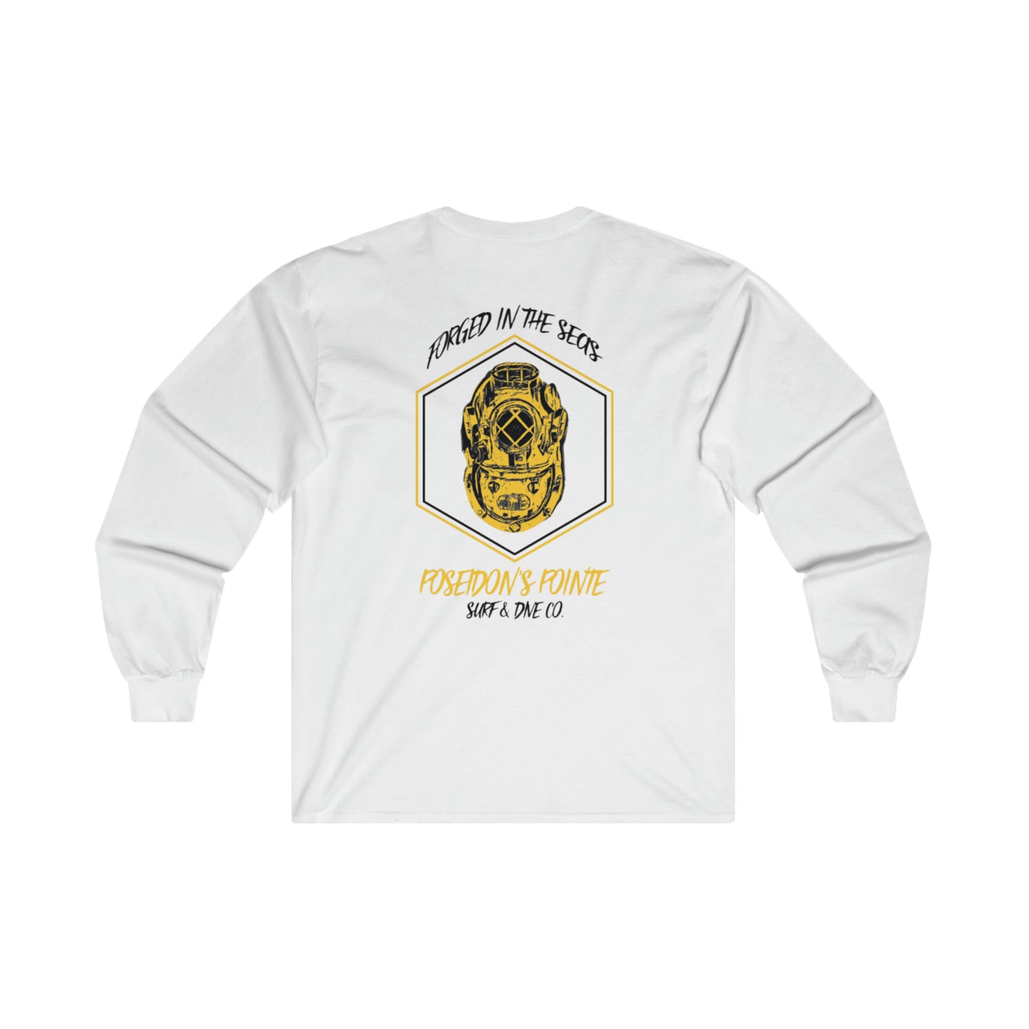 Forged in the Seas MAK V Dive Helmet - Ultra Cotton Long Sleeve Tee