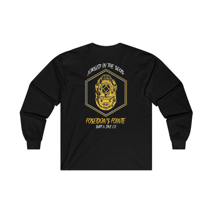 Forged in the Seas MAK V Dive Helmet - Ultra Cotton Long Sleeve Tee