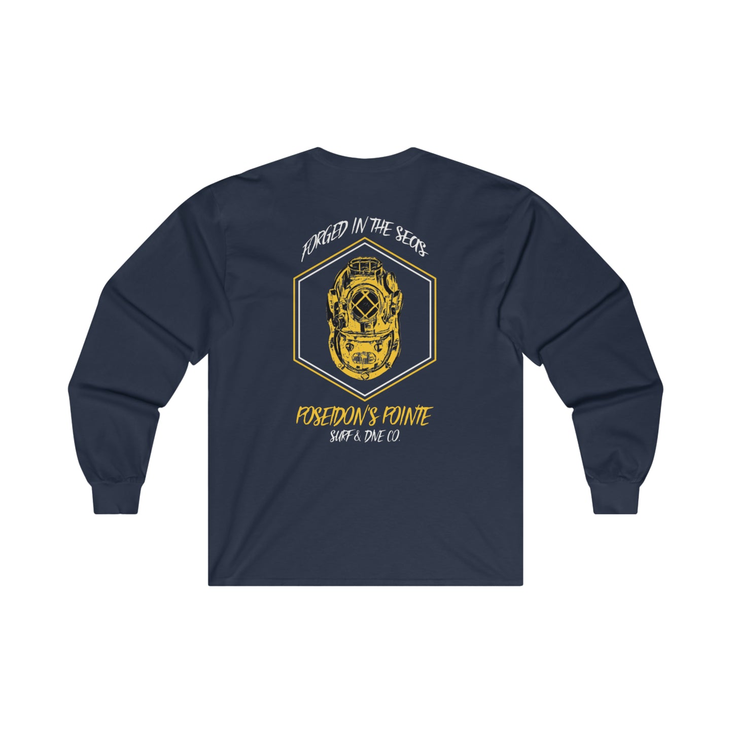 Forged in the Seas MAK V Dive Helmet - Ultra Cotton Long Sleeve Tee