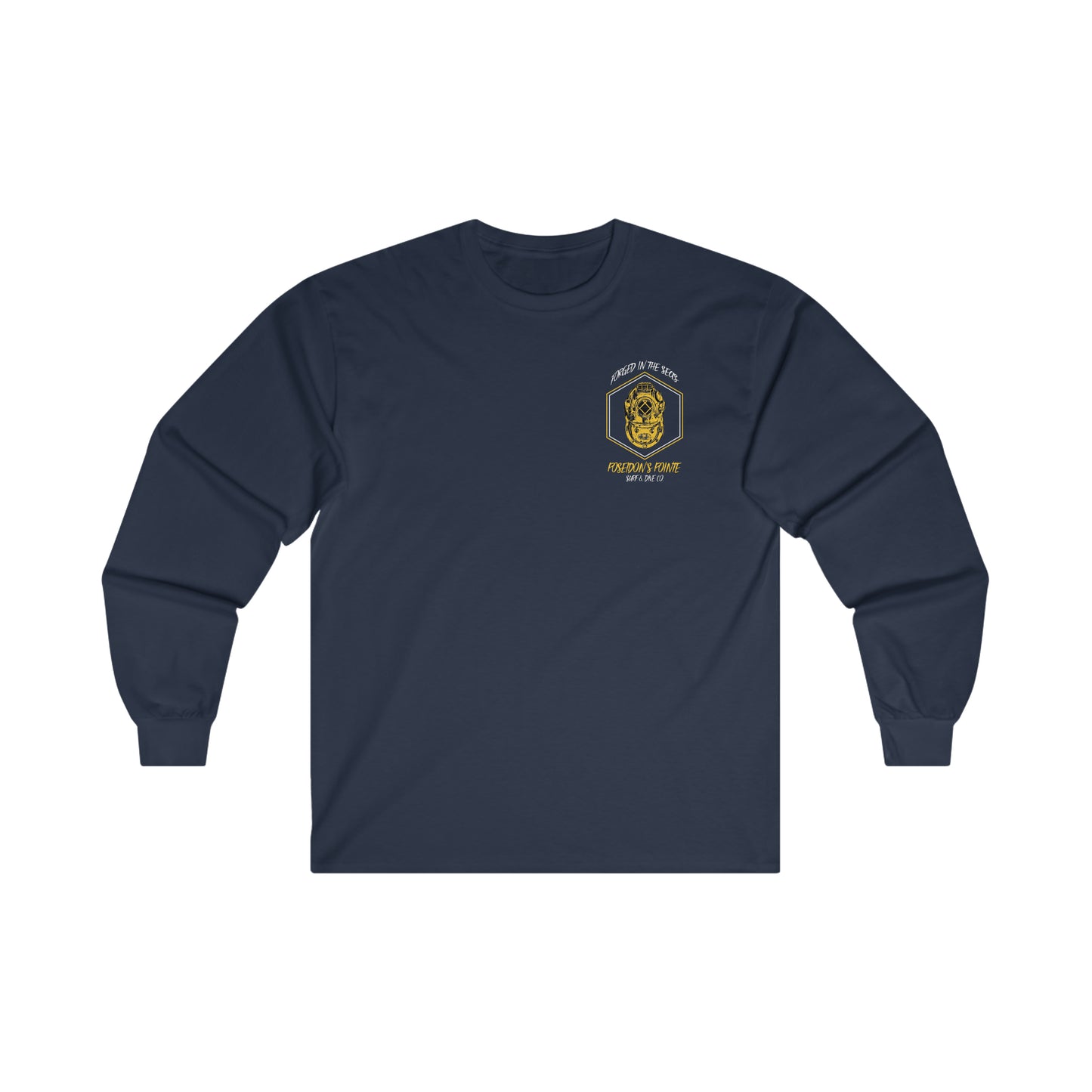 Forged in the Seas MAK V Dive Helmet - Ultra Cotton Long Sleeve Tee